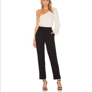 Vince Revolve women’s high waist pull on ankle black dress pants, size medium